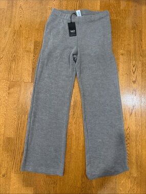 Smash + Tess Kids Gray Ribbed Sweater Pants